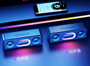 SC219 Wireless Bluetooth Speaker 3D Surround Mini Desktop Home User Outdoor Seven Color Lights Portable Smart Mini Speaker 16