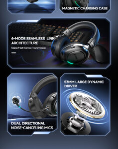 ZAODON Lingx Professional Gaming Headset 1 04
