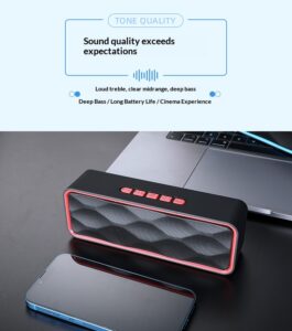 SC211 Bluetooth speaker wireless small cannon outdoor mini portable subwoofer card slot small stereo sound 3