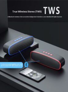 SC212 wireless Bluetooth speaker outdoor mini home desktop small sound high fidelity dual speaker 5