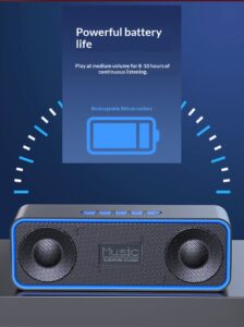 SC128 wholesale custom Bluetooth speaker private mold portable wireless outdoor plug-in subwoofer stereo outdoor portable 6