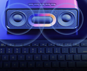 SC219 Wireless Bluetooth Speaker 3D Surround Mini Desktop Home User Outdoor Seven Color Lights Portable Smart Mini Speaker 6