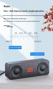 S18 Bluetooth Speaker Mini Card Radio Home Wireless Desktop Small Speaker Outdoor Portable Speaker Wholesale 8