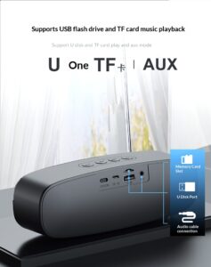 SC212 wireless Bluetooth speaker outdoor mini home desktop small sound high fidelity dual speaker 8