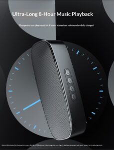 SC212 wireless Bluetooth speaker outdoor mini home desktop small sound high fidelity dual speaker 9