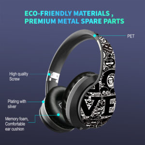EL-B1 foldable wireless Bluetooth headset el b1主图 20200629