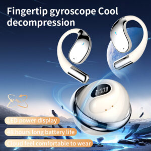 YYK-Q93 rotating box Bluetooth earphone clip-on 主图7