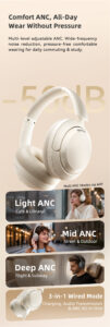 ZAO DON Yunxi ANC deep noise reduction headphones 50db 英文 04