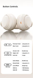 ZAO DON Yunxi ANC deep noise reduction headphones 50db 英文 13